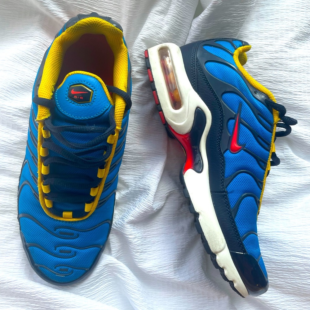 Nike TN Air Max Plus women’s sneaker Photo Blue Size Women’s 7.5 Youth Size 6